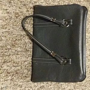 Vintage hand bag leather